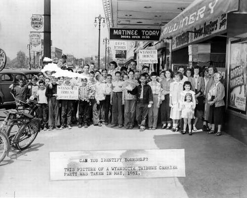 Majestic Theatre - Old Pic From City Of Wyandotte (newer photo)